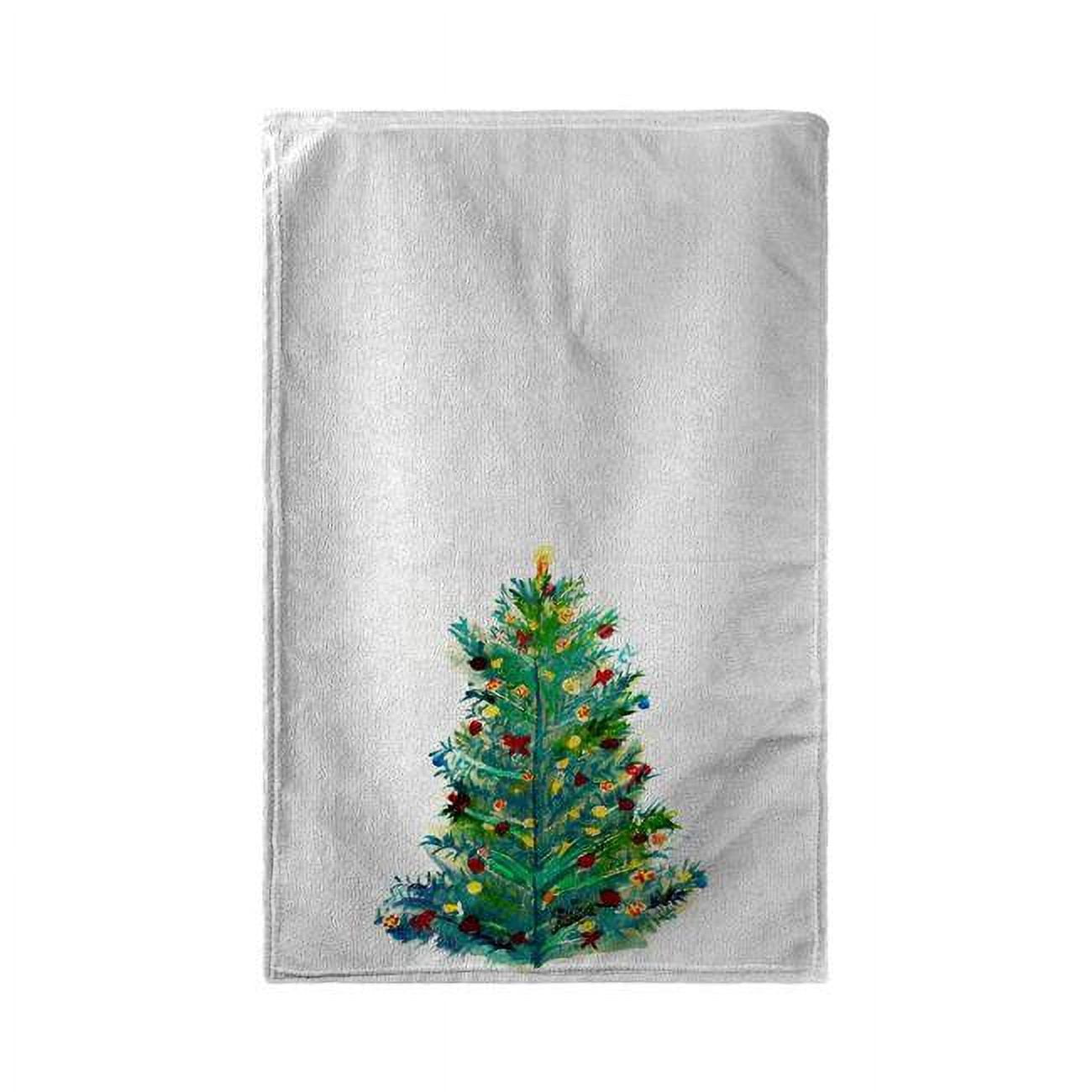 Bt905 Christmas Tree Beach Towel - 30 X 50 In.