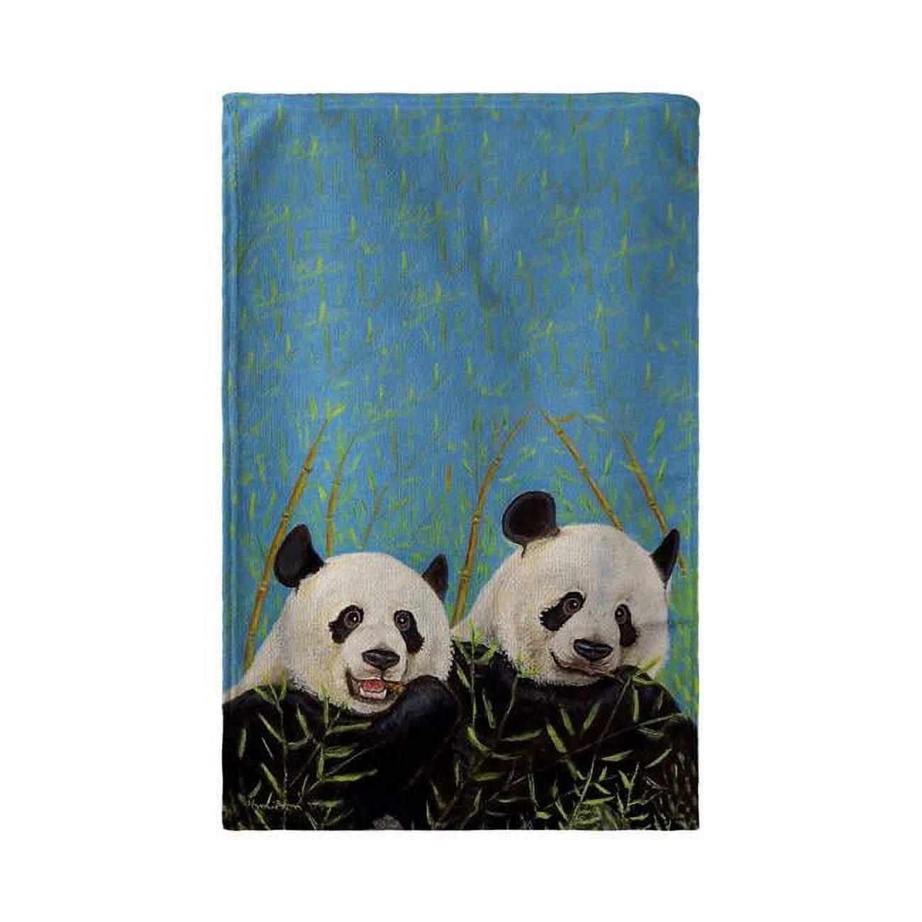 Bt927 Pandas Beach Towel - 30 X 50 In.