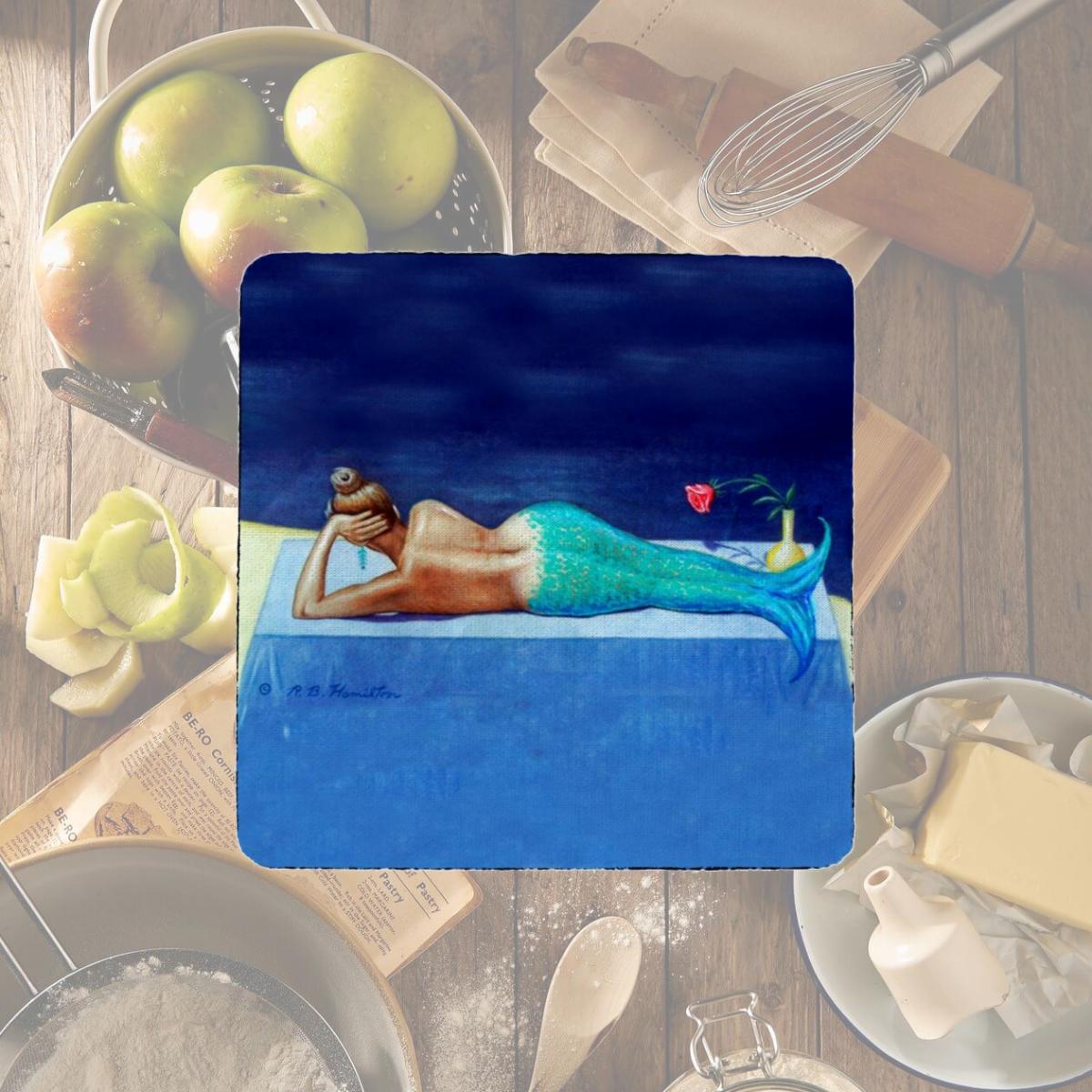 Picture of Betsy Drake CT073 Mermaid Coaster - Set of 4