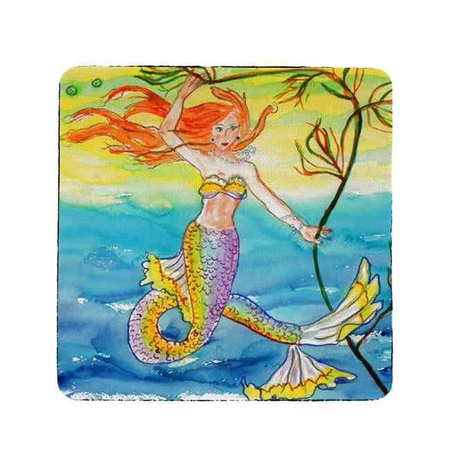 Ct373 Mermaid Coaster - Set Of 4