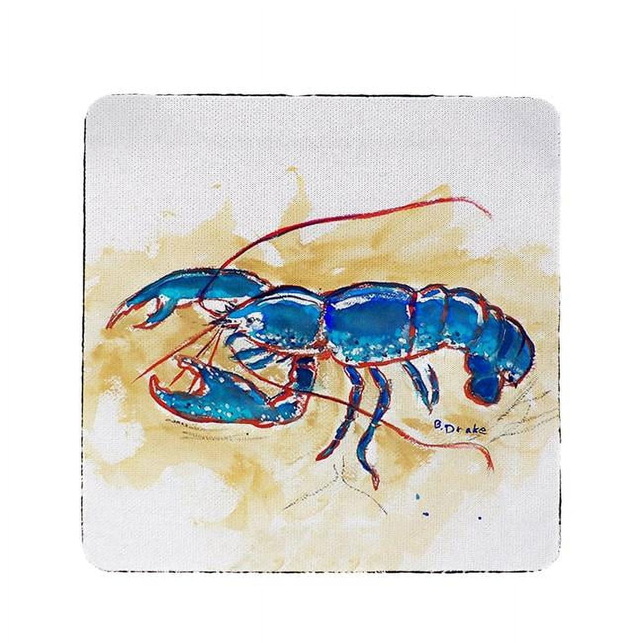Ct381 Blue Lobster Coaster - Set Of 4