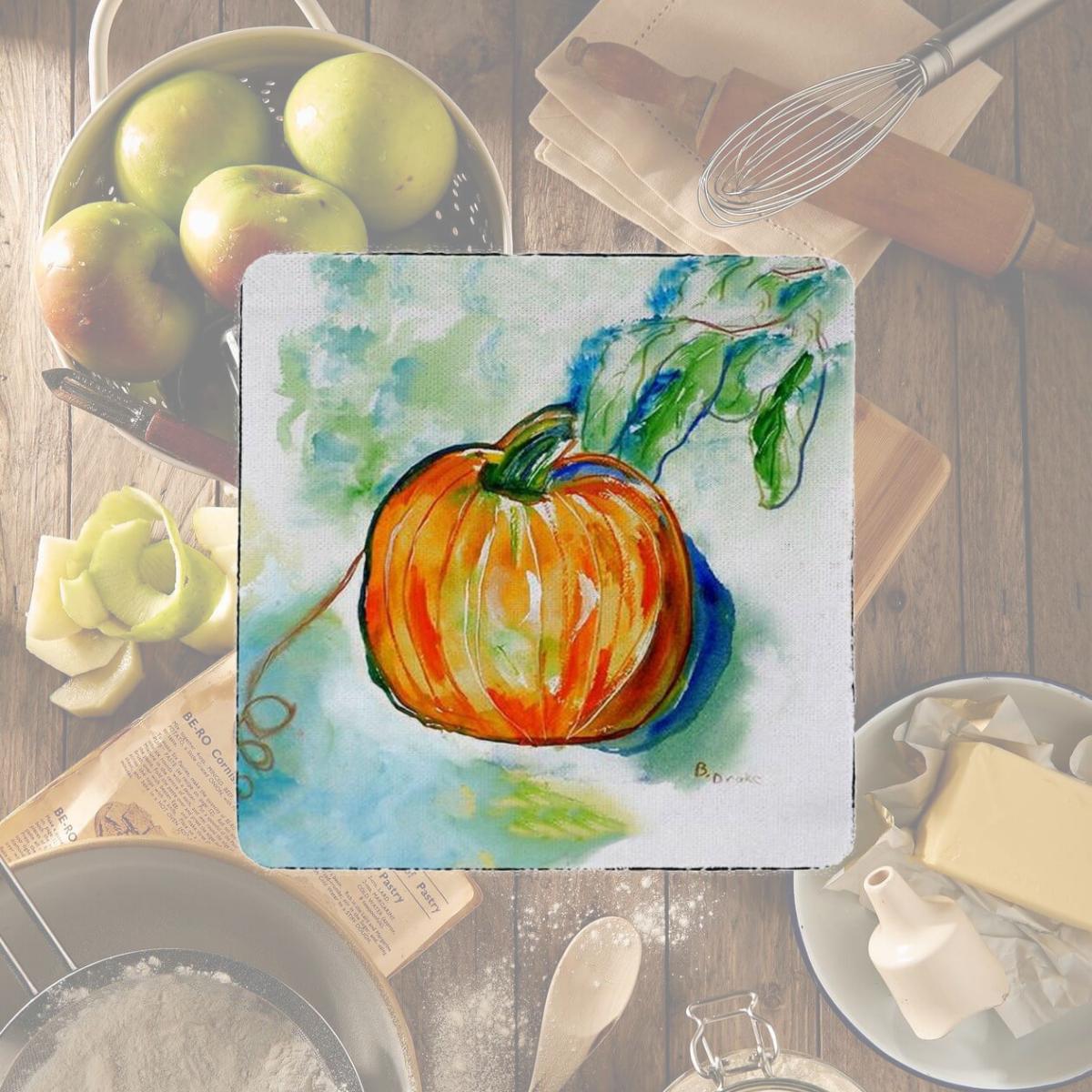 Picture of Betsy Drake CT471 Pumpkin Coaster - Set of 4