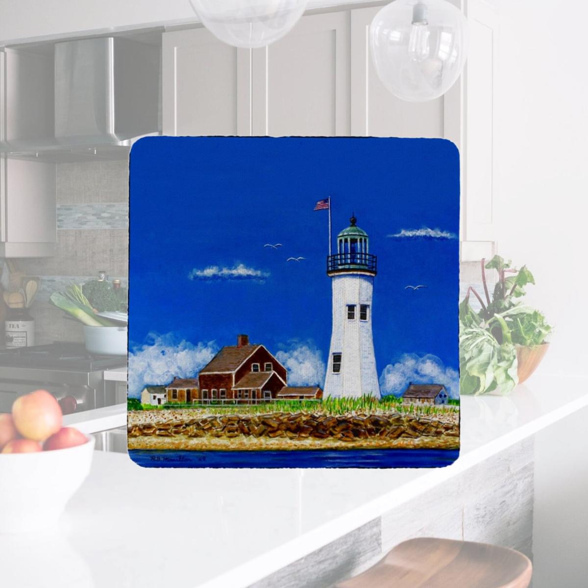 Picture of Betsy Drake CT743 Scituate Lighthouse Coaster - Set of 4