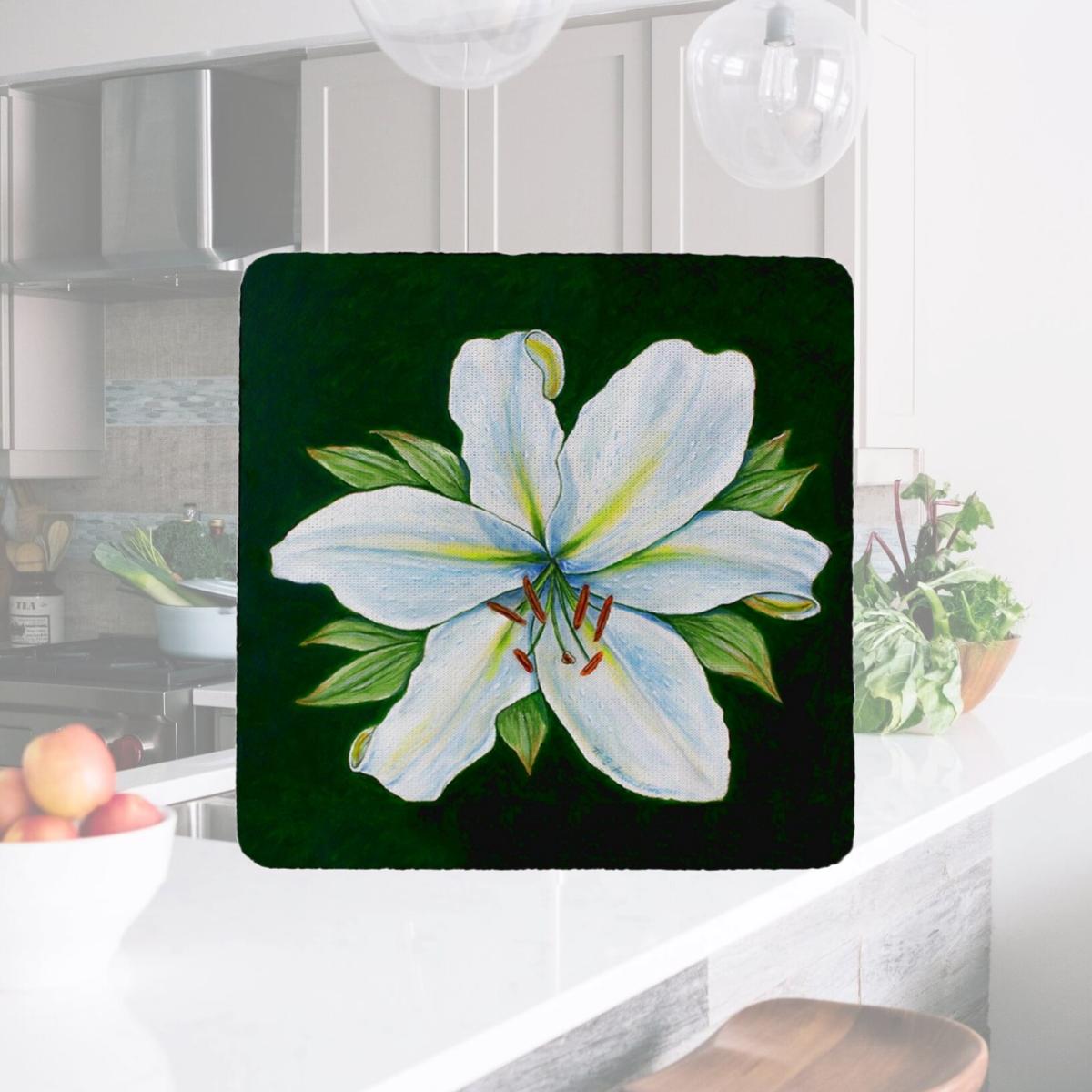 Picture of Betsy Drake CT704 Casablanca Lily Coaster - Set of 4