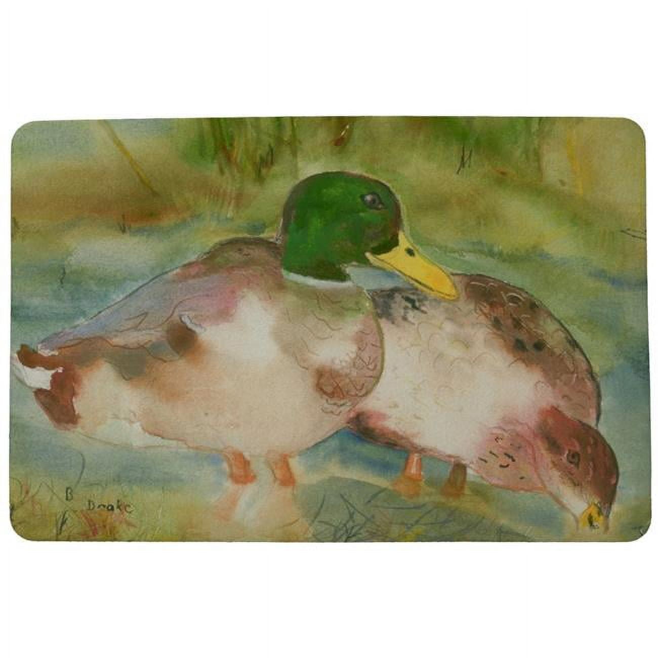 Dm242 Mallard Ducks Door Mat - 18 X 26 In.