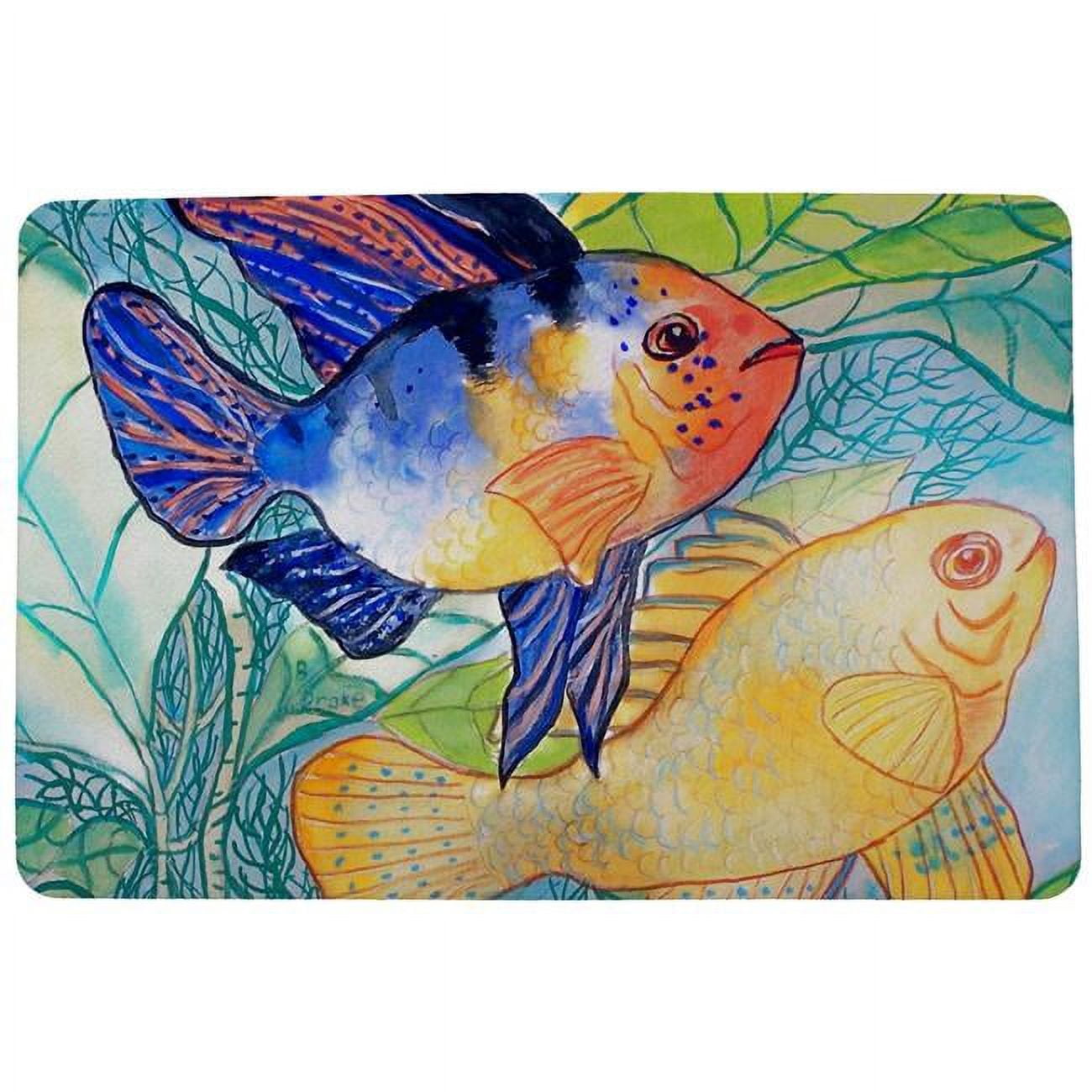 Dm300 Two Fish Door Mat - 18 X 26 In.