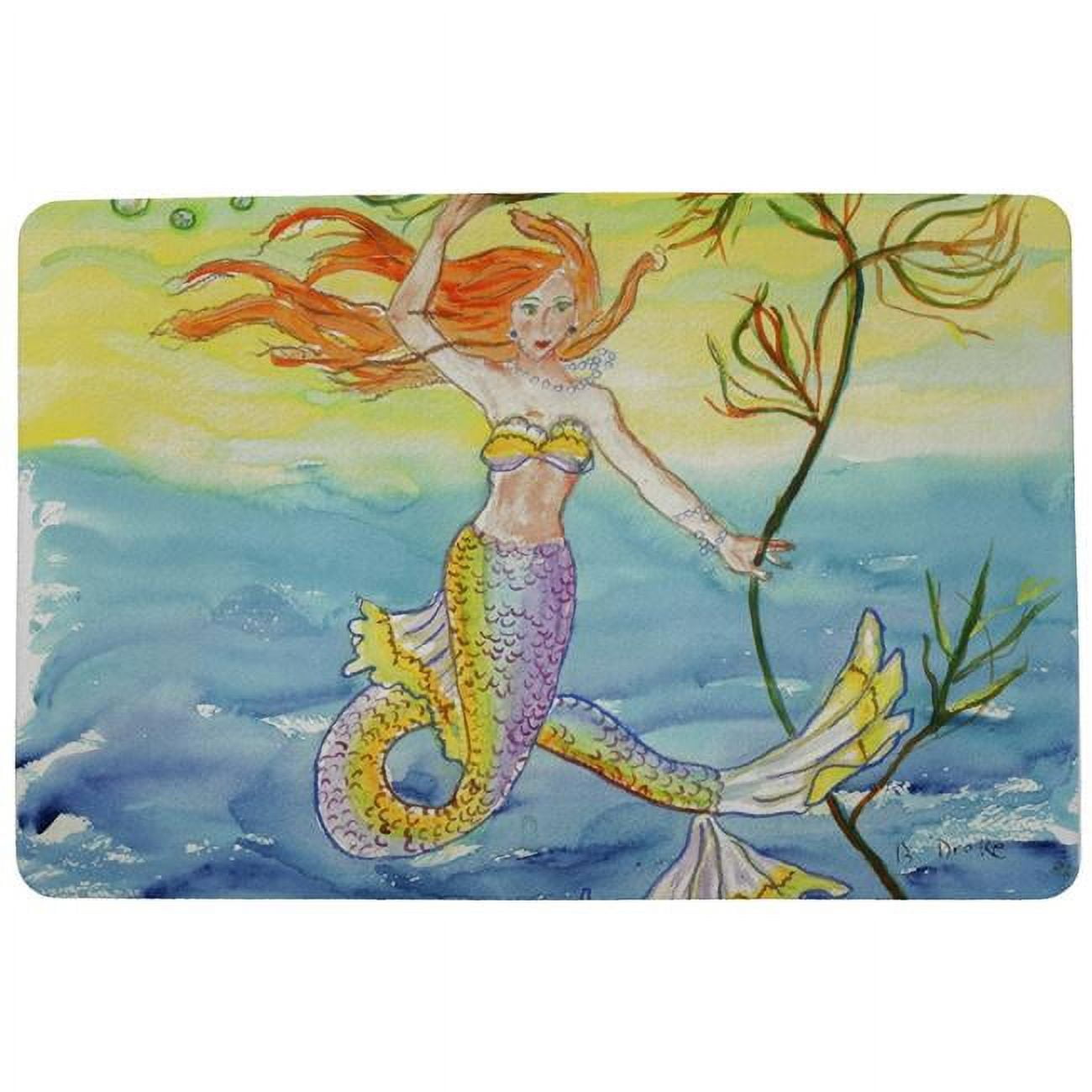 Dm373 Mermaid Door Mat - 18 X 26 In.