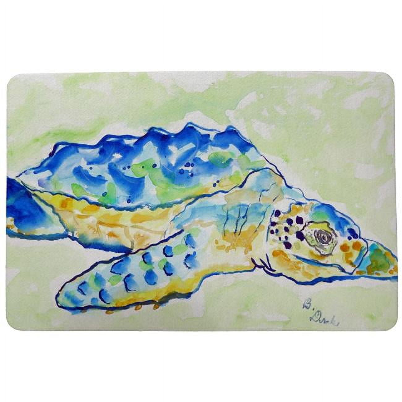 Dm661 Loggerhead Turtle Door Mat - 18 X 26 In.