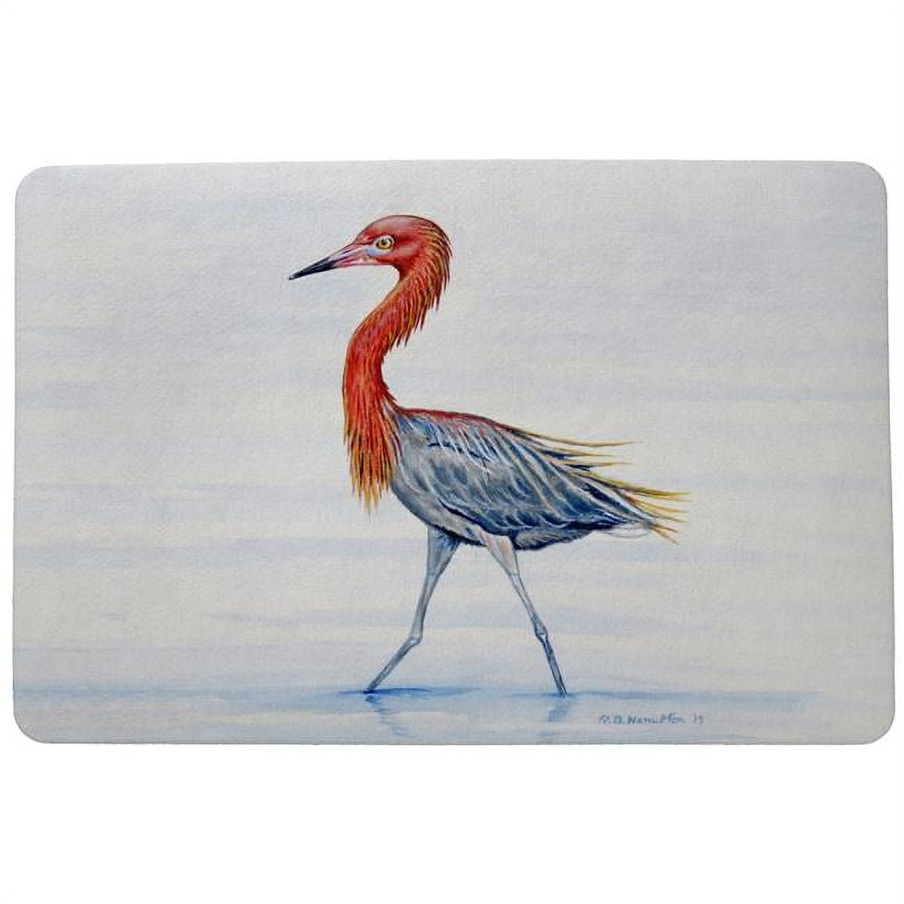 Dm820 Reddish Egret Door Mat - 18 X 26 In.