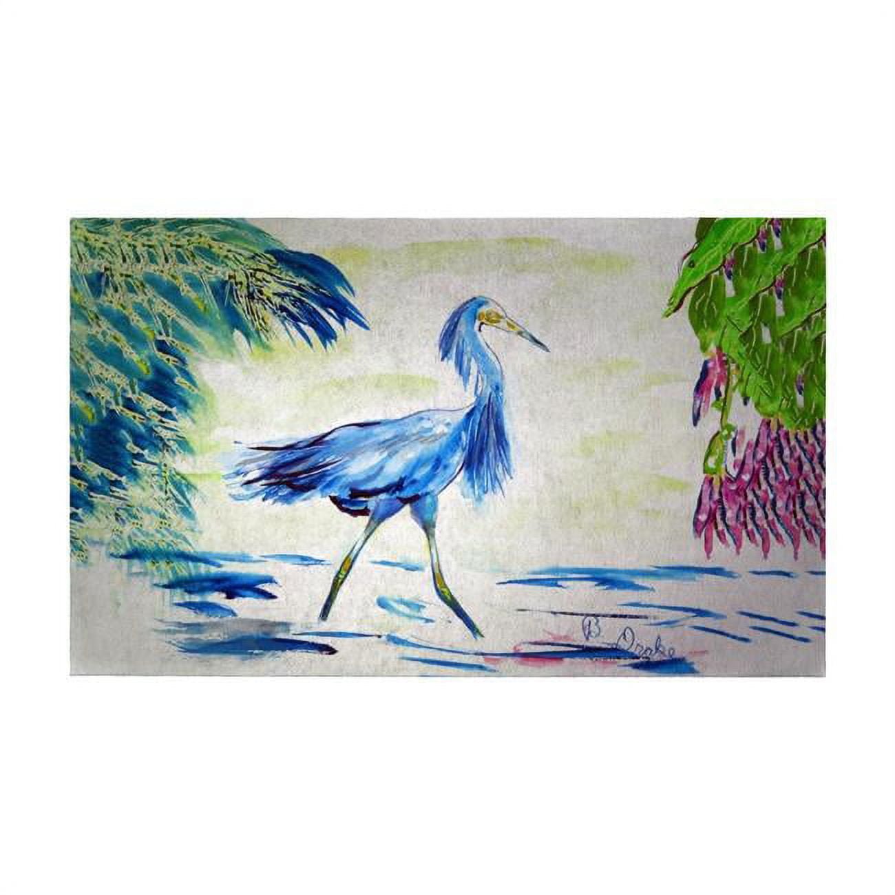 Dm810g Blue Egret Door Mat - 30 X 50 In.