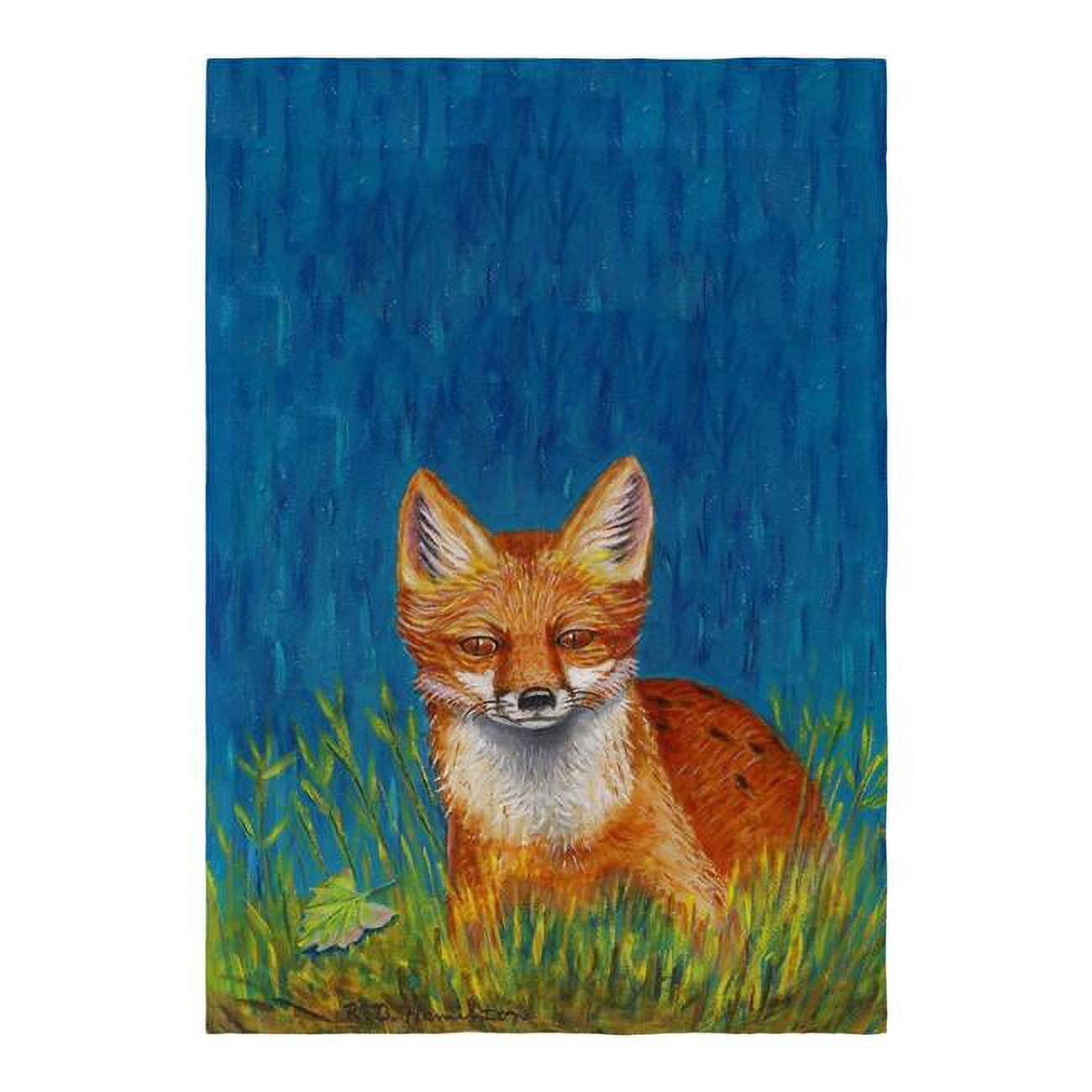 UPC 748702770806 product image for Red Fox Flag - 12.5 x 18 in. | upcitemdb.com