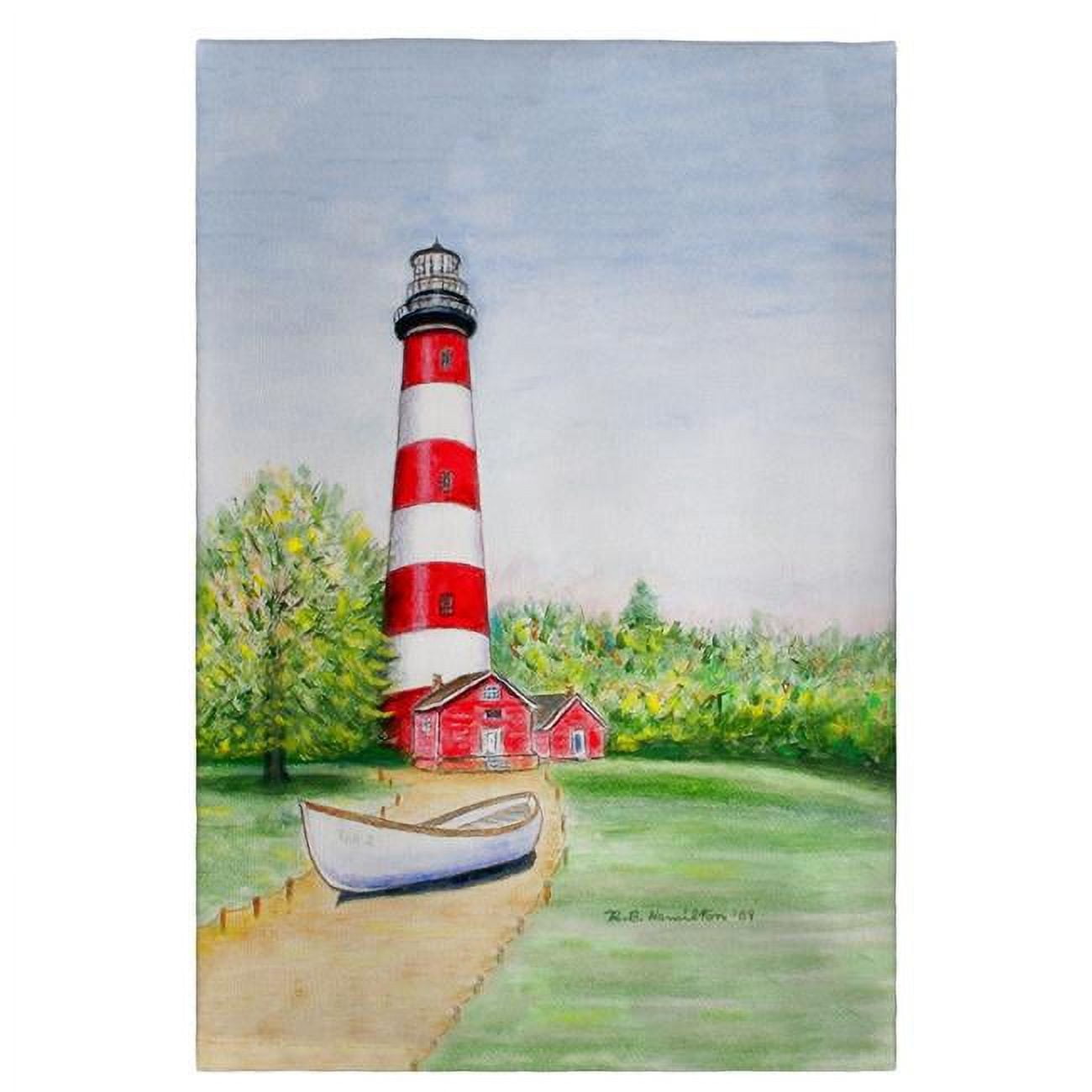 Gt101 Chincoteague Lighthouse Guest Towel - 20 X 20 In.