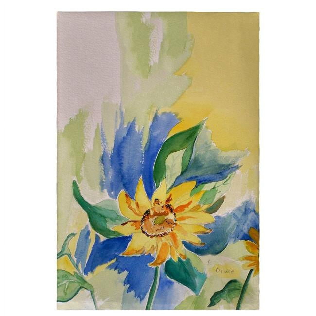 Gt200 Sunflowers Guest Towel - 20 X 20 In.