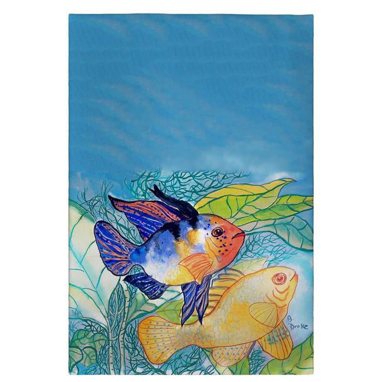 Gt300 Two Fish Guest Towel - 20 X 20 In.