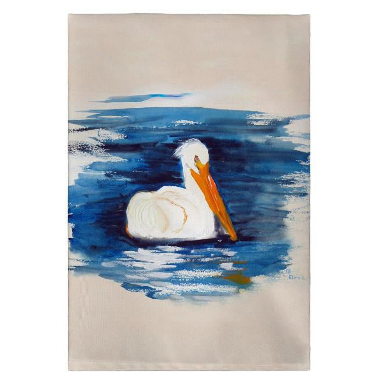 Gt382 Spring Creek Pelican Guest Towel - 20 X 20 In.