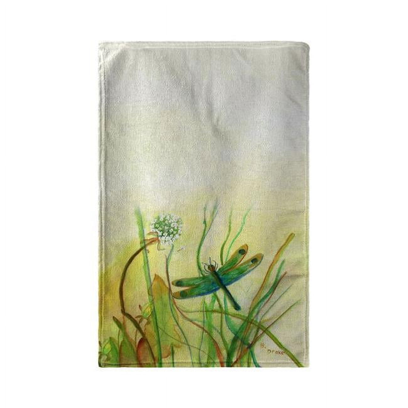 Bt187 30 X 50 In. Betsys Dragonfly Beach Towel