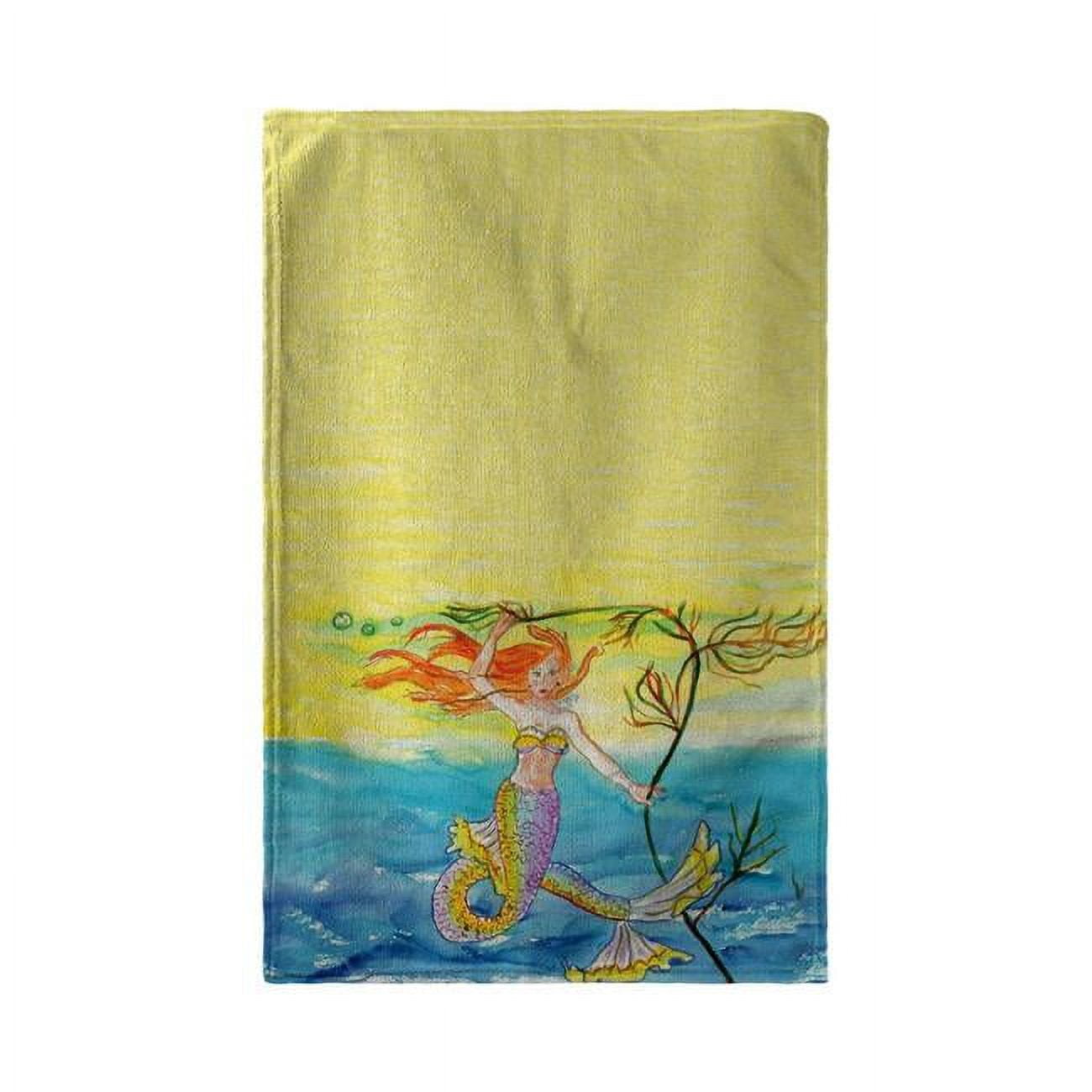 Bt373 30 X 50 In. Betsys Mermaid Beach Towel