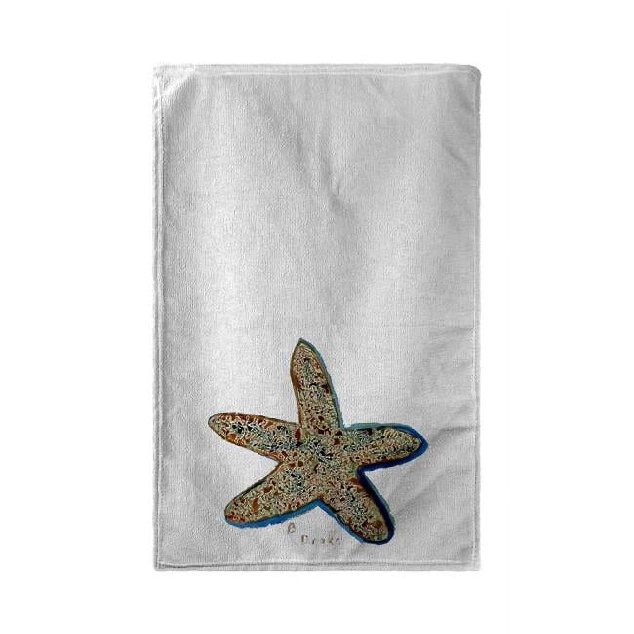 Bt604 30 X 50 In. Betsys Starfish Beach Towel