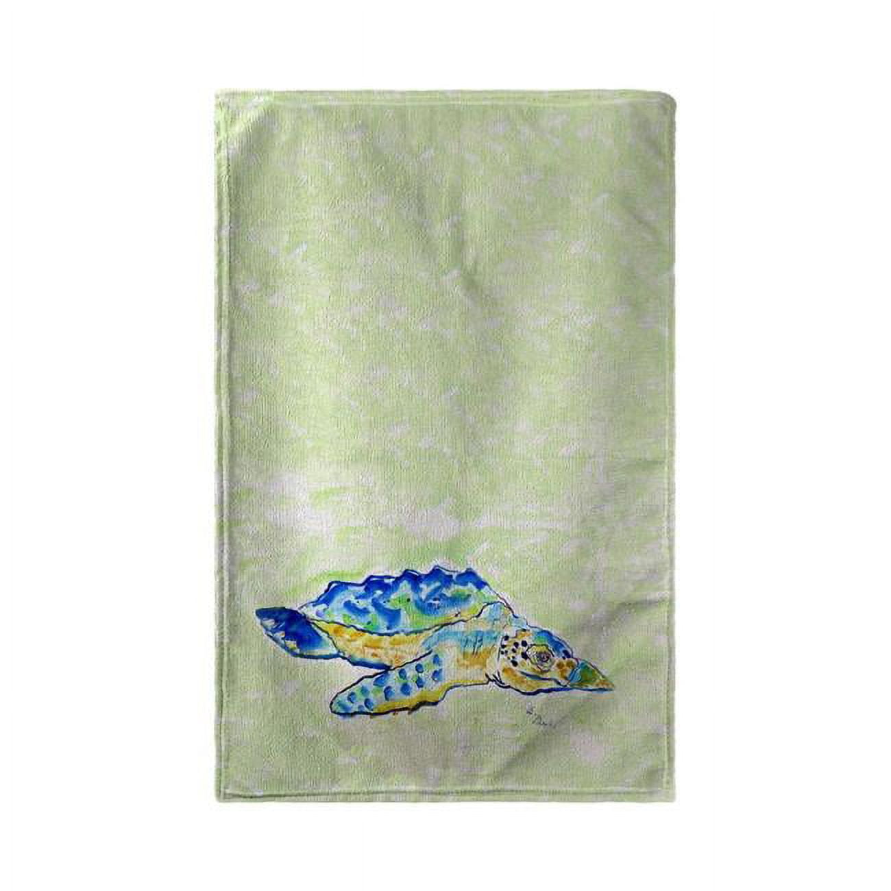 Bt661 30 X 50 In. Loggerhead Turtle Beach Towel