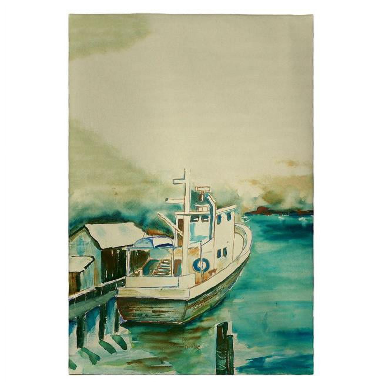 Gt932 20 X 20 In. Oyster Boat Guest Towel