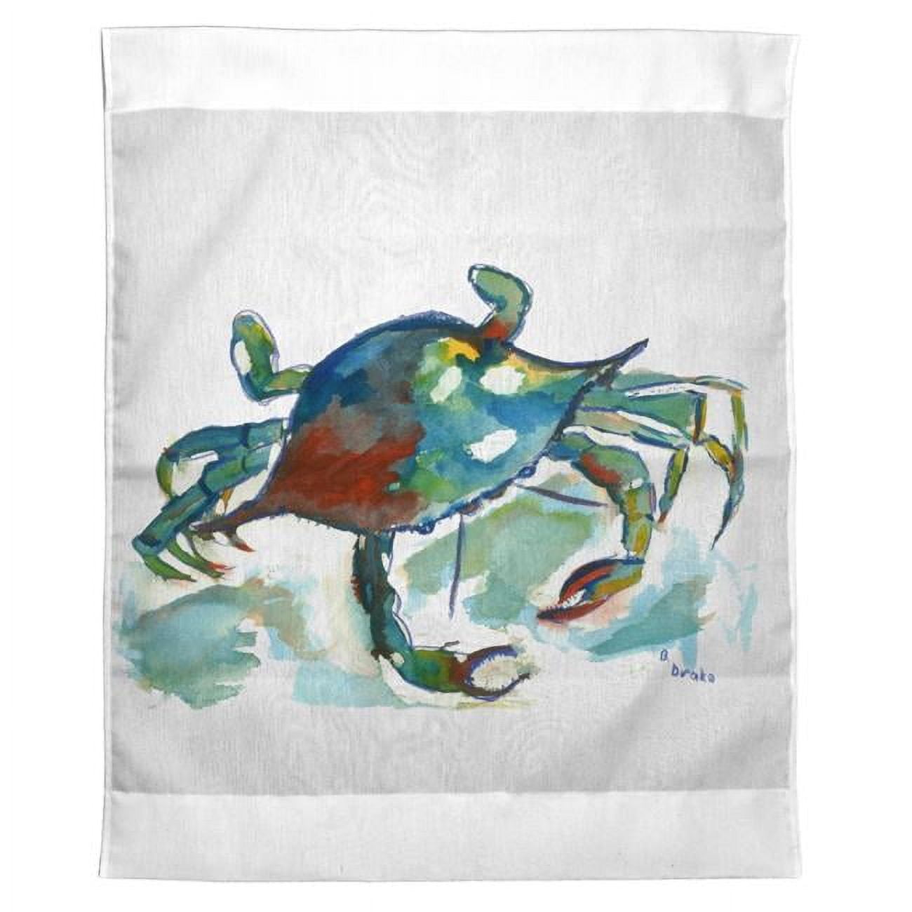 Tp105 24 X 30 In. Betsys Crab Outdoor Wall Hanging