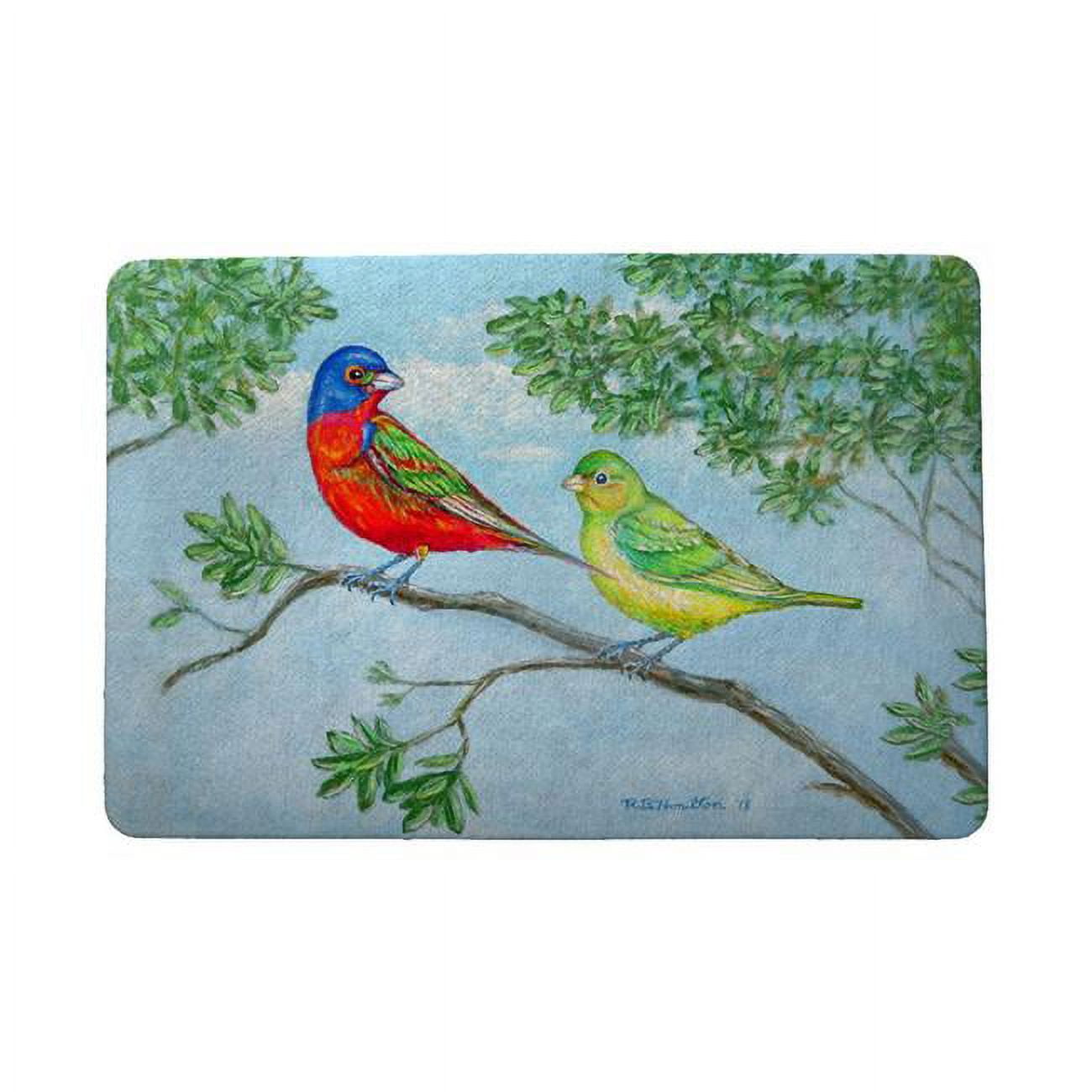 Dm890 18 X 26 In. Pair Of Buntings Door Mat