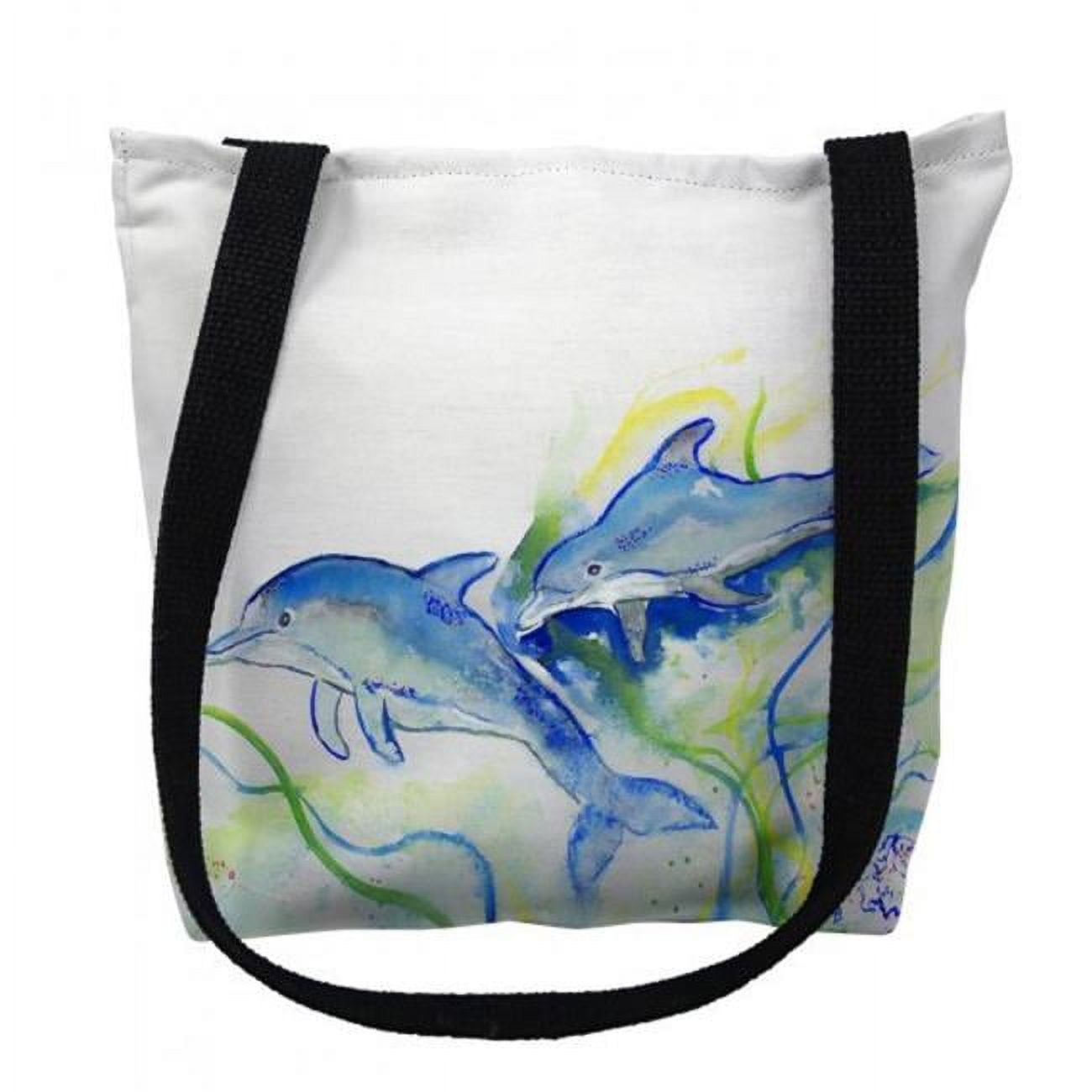Ty002m 16 X 16 In. Dolphins Tote Bag - Medium