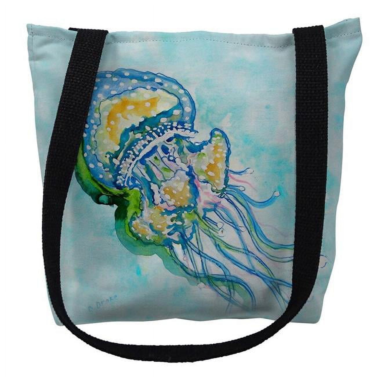 Ty056m 16 X 16 In. Jelly Fish Tote Bag - Medium