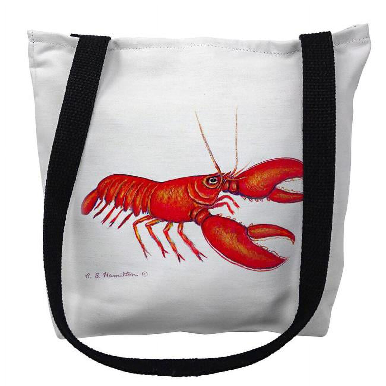 Ty081rm 16 X 16 In. Red Lobster Tote Bag - Medium