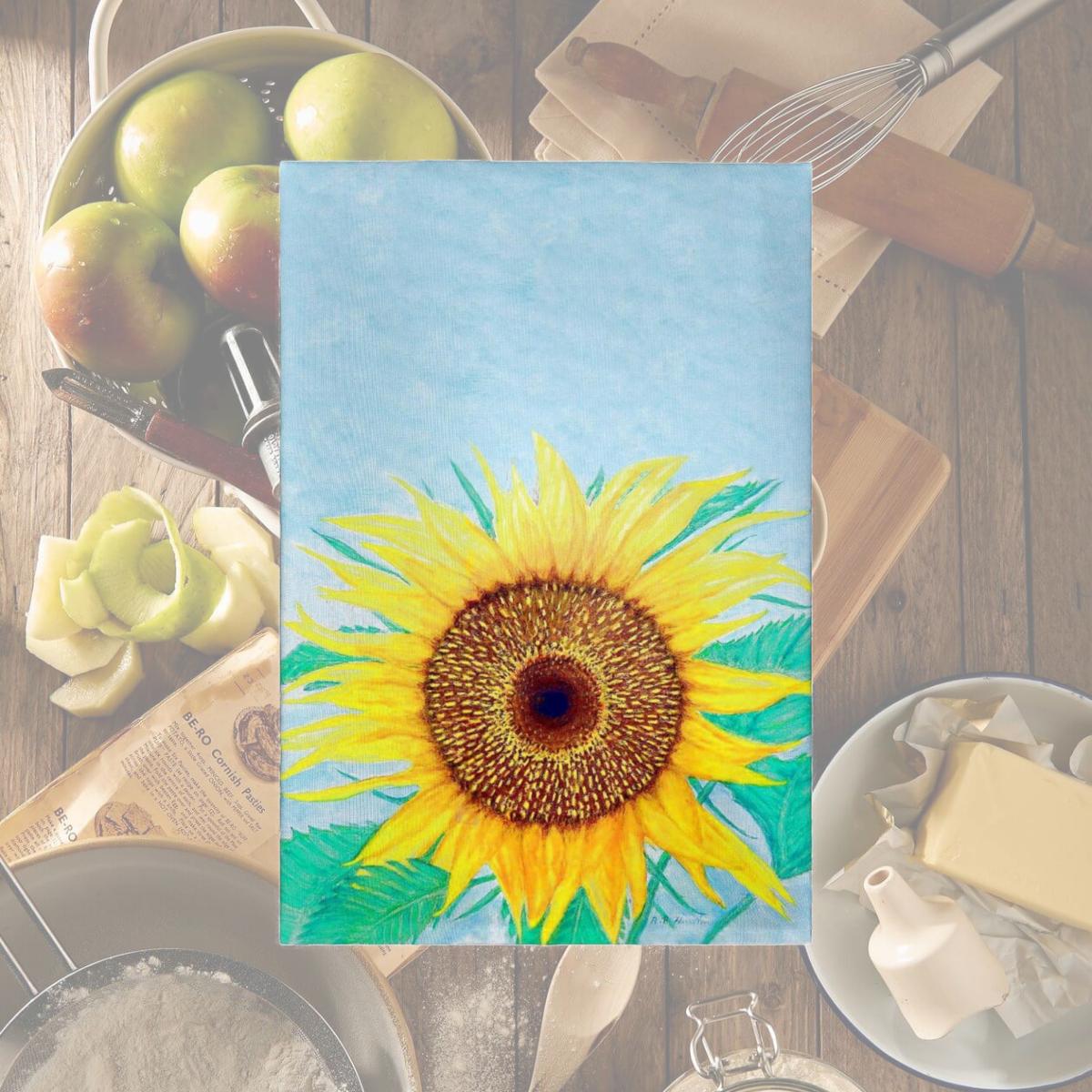 Picture of Betsy Drake GT1003 Dicks Sunflower Guest Towel