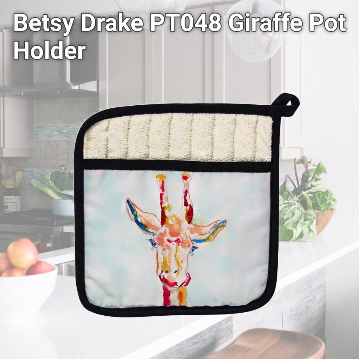 Picture of Betsy Drake PT048 Giraffe Pot Holder