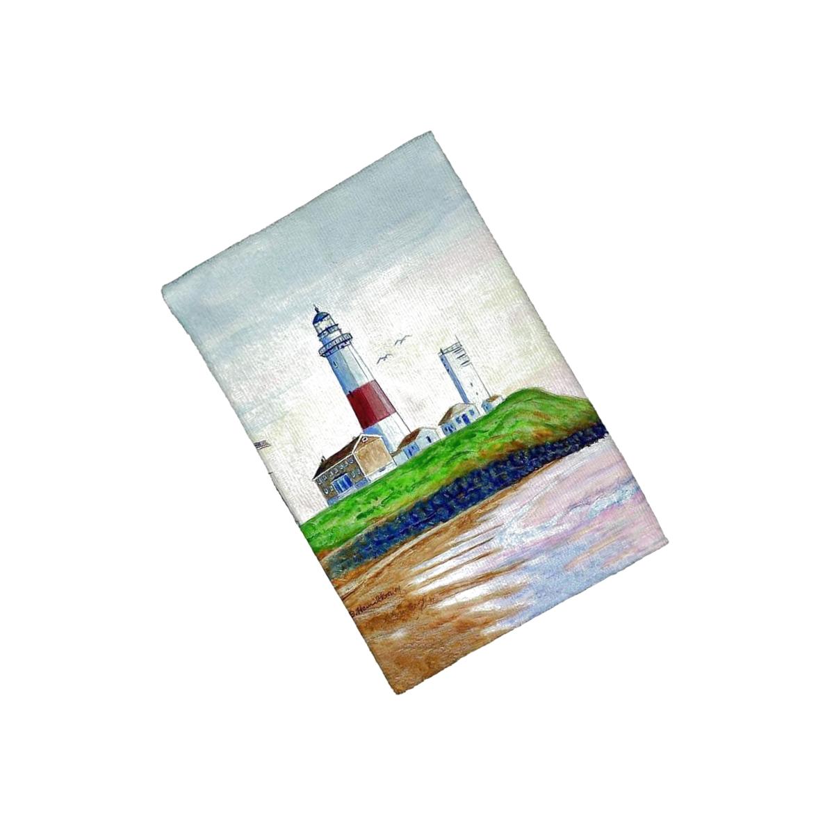 Picture of Betsy Drake KT162 Montauk Lighthouse Kitchen Towel