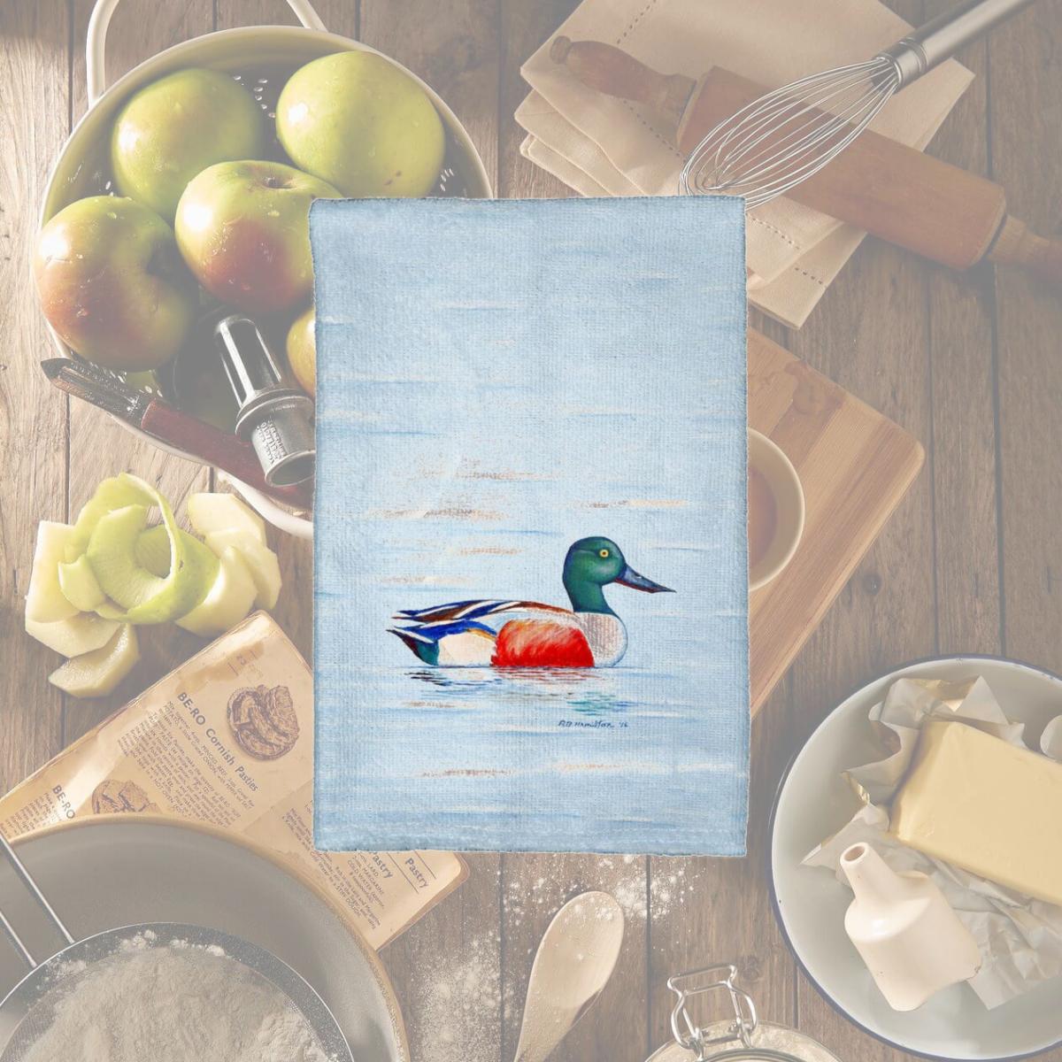 Picture of Betsy Drake KT465 Northern Shoveler Kitchen Towel