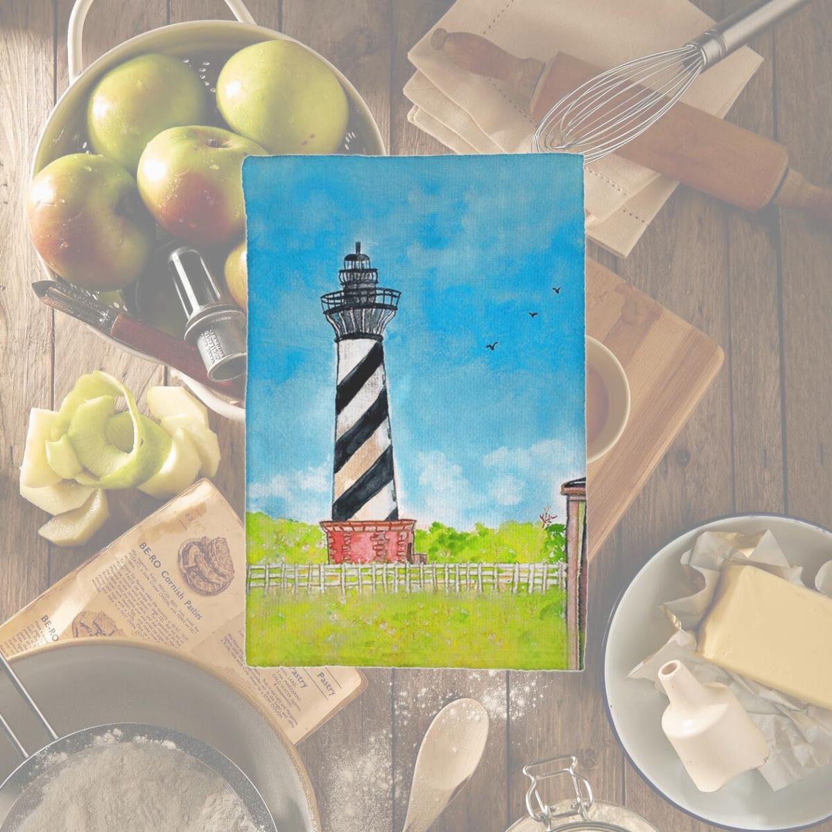 Picture of Betsy Drake KT1068 Hatteras Lighthouse Kitchen Towel