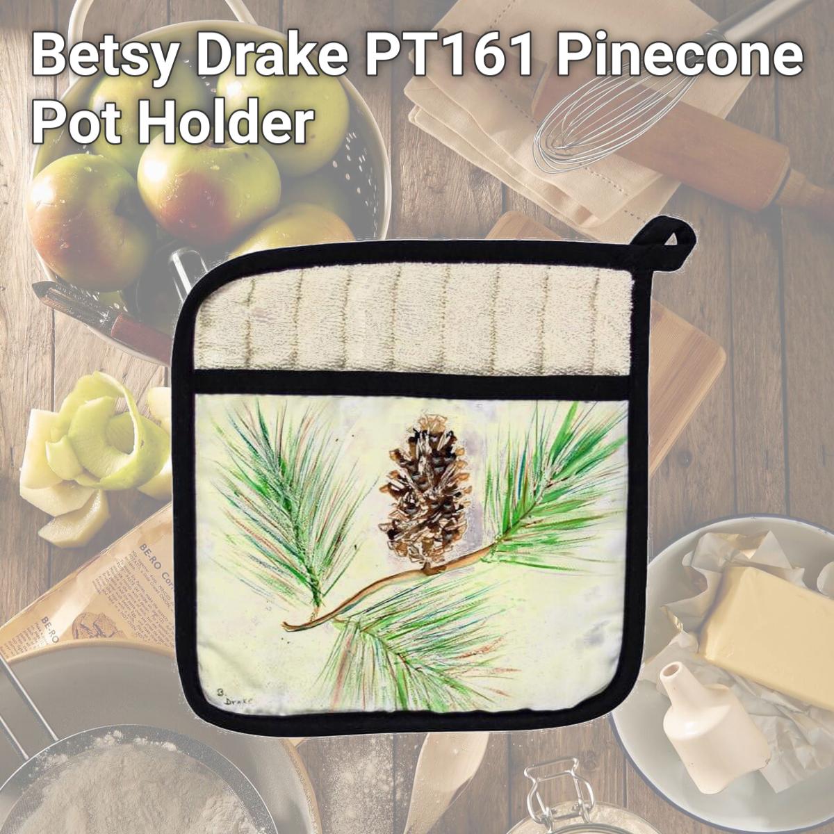 Picture of Betsy Drake PT161 Pinecone Pot Holder