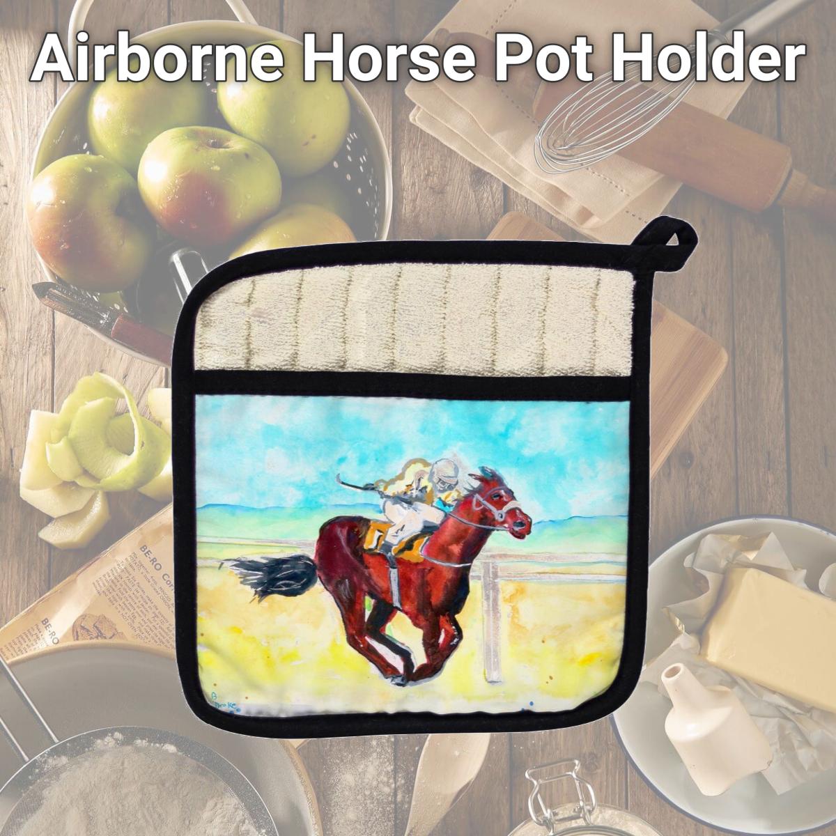 Picture of Betsy Drake PT650 Airborne Horse Pot Holder
