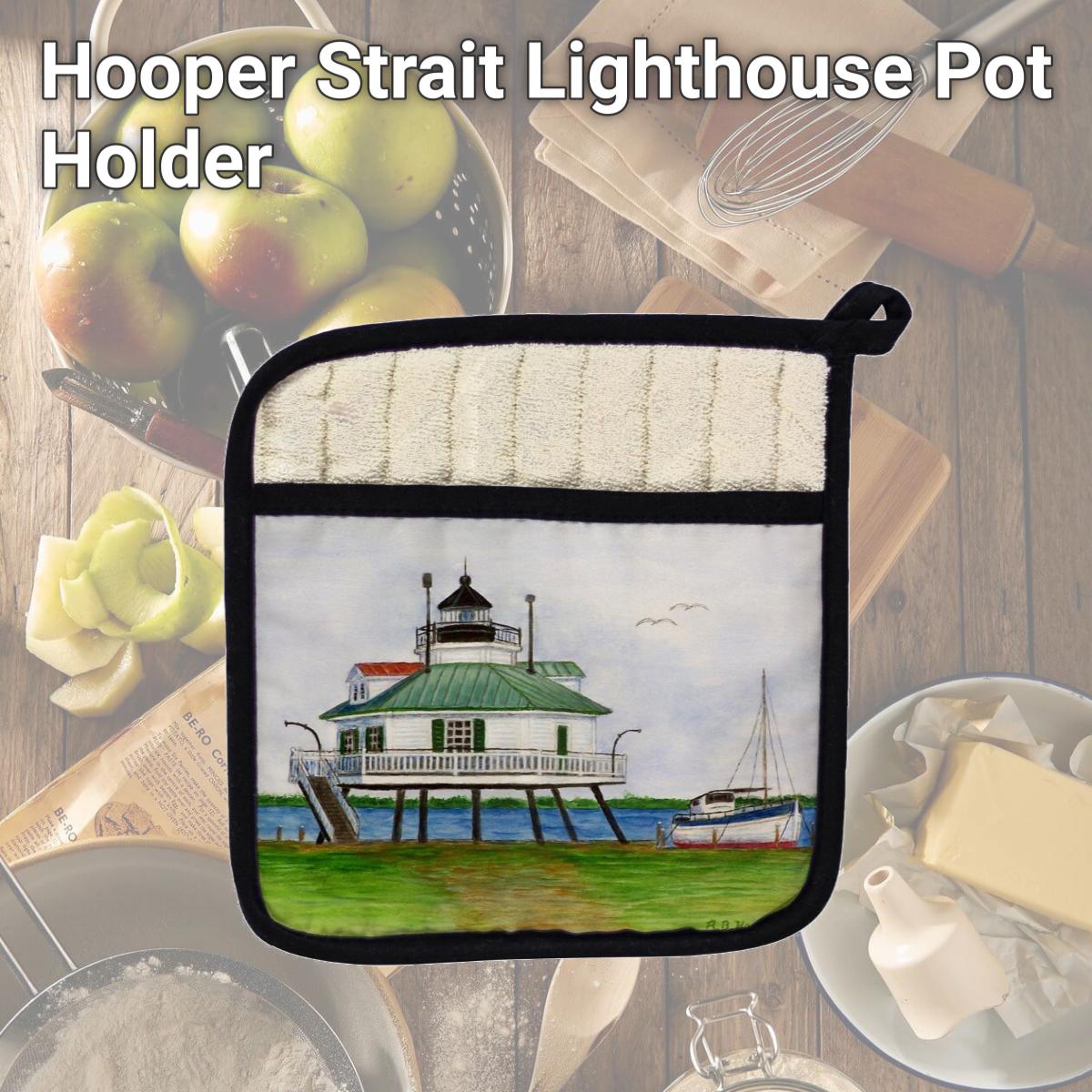 Picture of Betsy Drake PT736 Hooper Strait Lighthouse Pot Holder