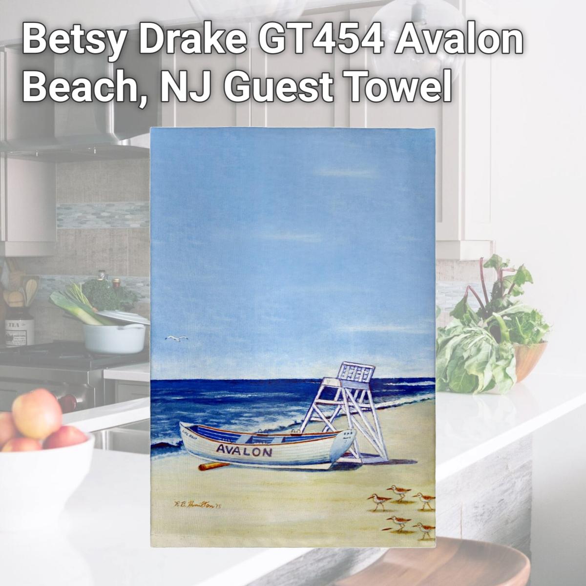 Picture of Betsy Drake GT454 Avalon Beach, NJ Guest Towel