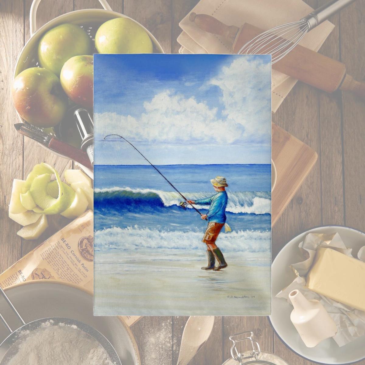 Picture of Betsy Drake GT1117 Surf Fishing Guest Towel