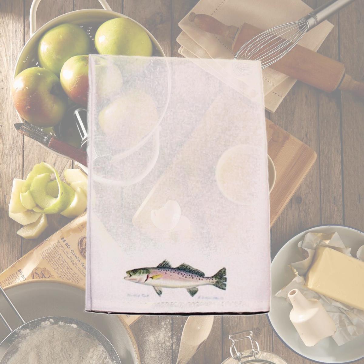Picture of Betsy Drake GT023 Speckled Trout Guest Towel