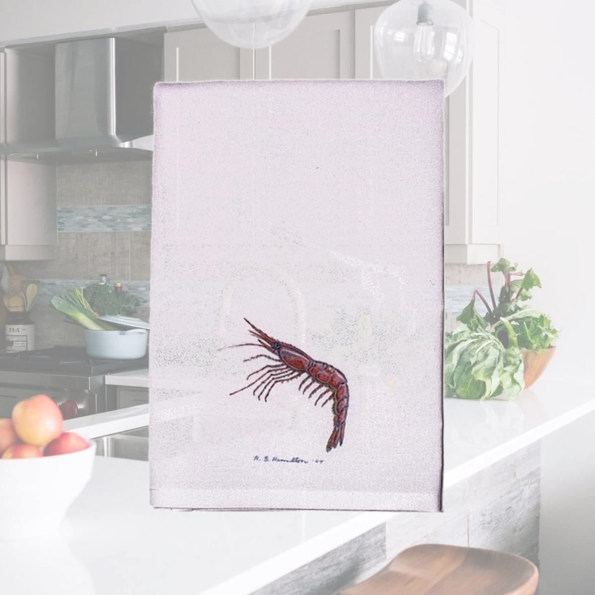 Picture of Betsy Drake GT095 Shrimp Guest Towel