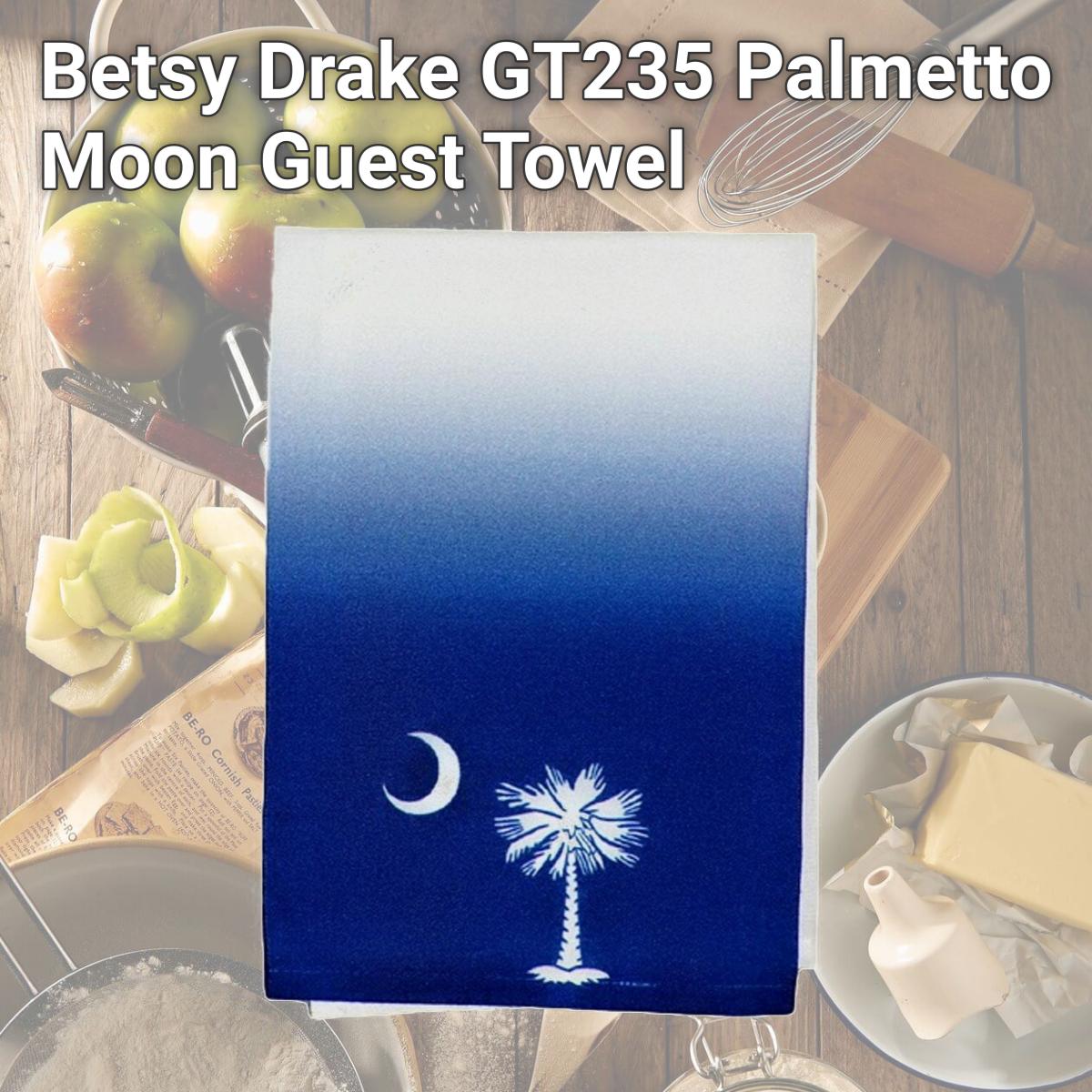 Picture of Betsy Drake GT235 Palmetto Moon Guest Towel