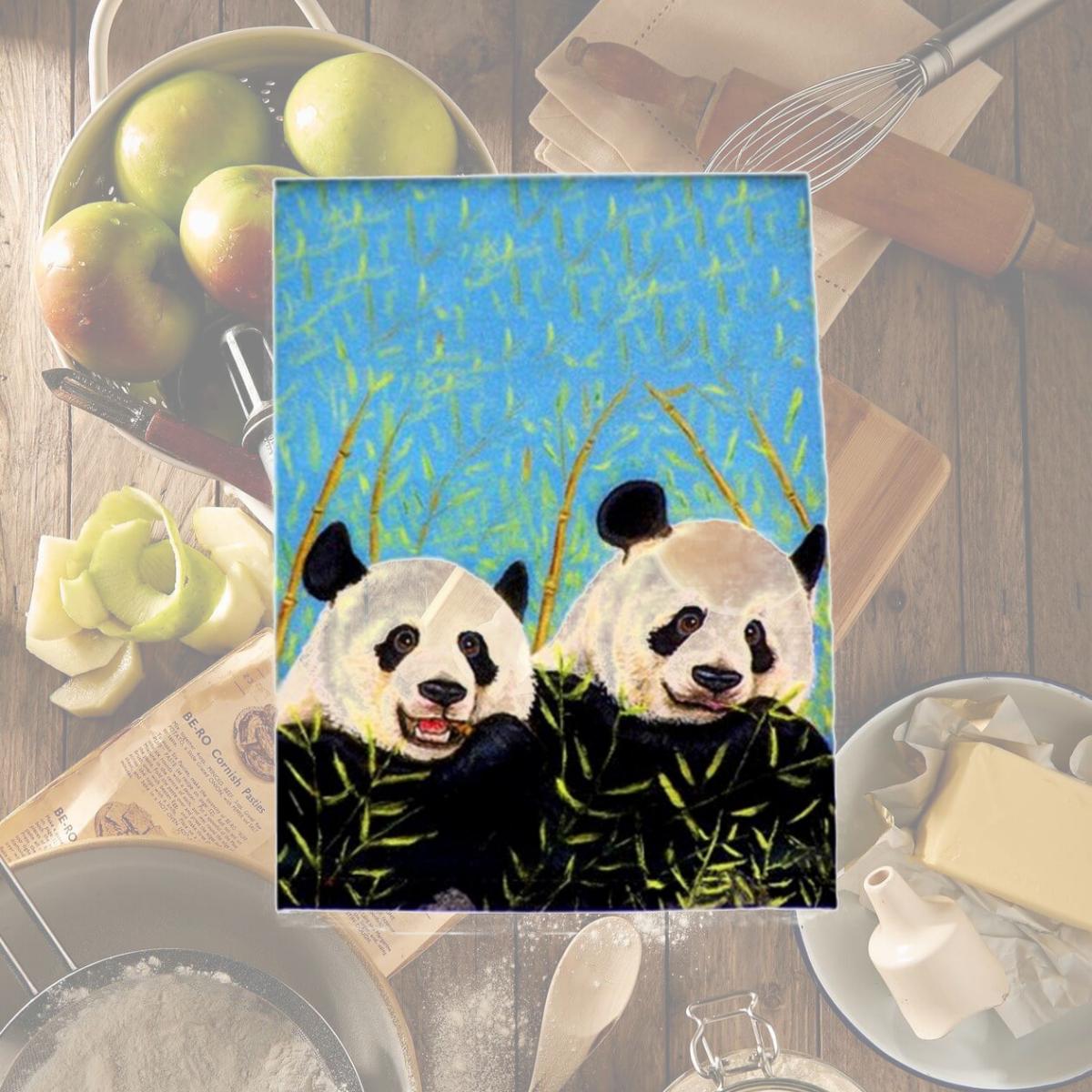 Picture of Betsy Drake GT927 Panda Guest Towel