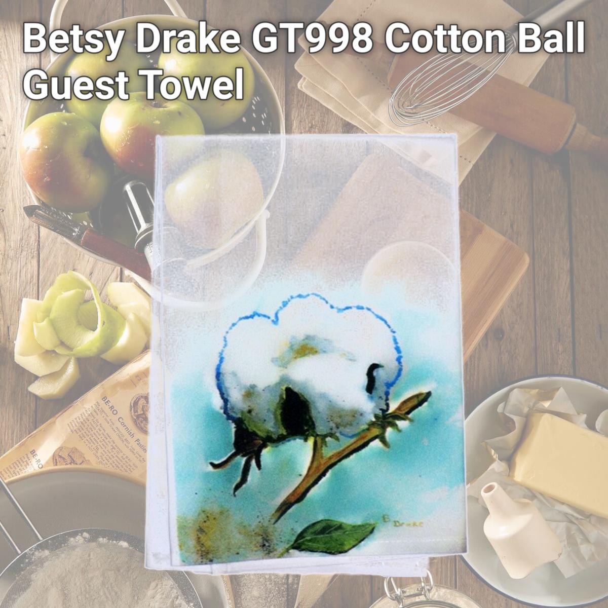 Picture of Betsy Drake GT998 Cotton Ball Guest Towel