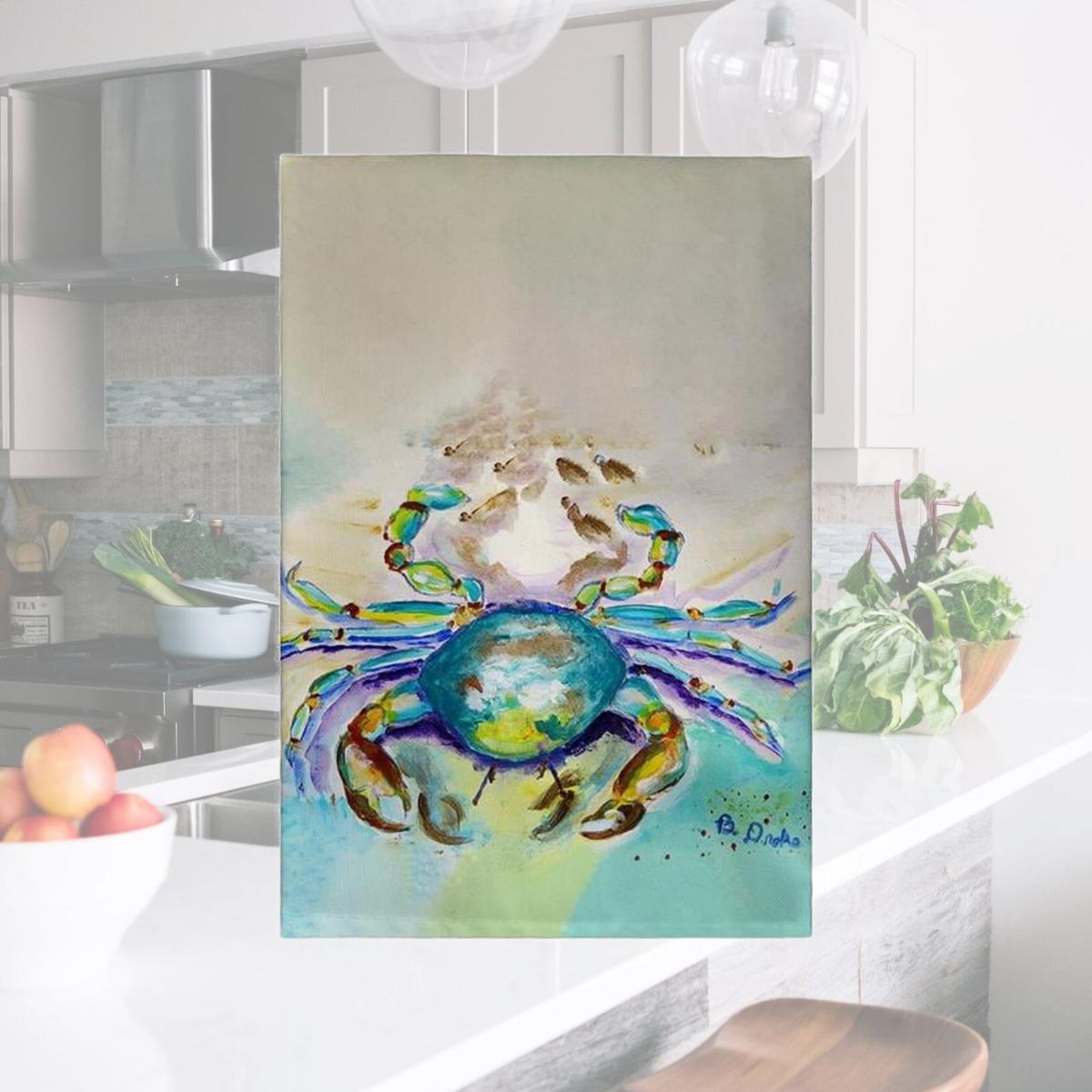 Picture of Betsy Drake GT1145 Alaskan Crab Guest Towel