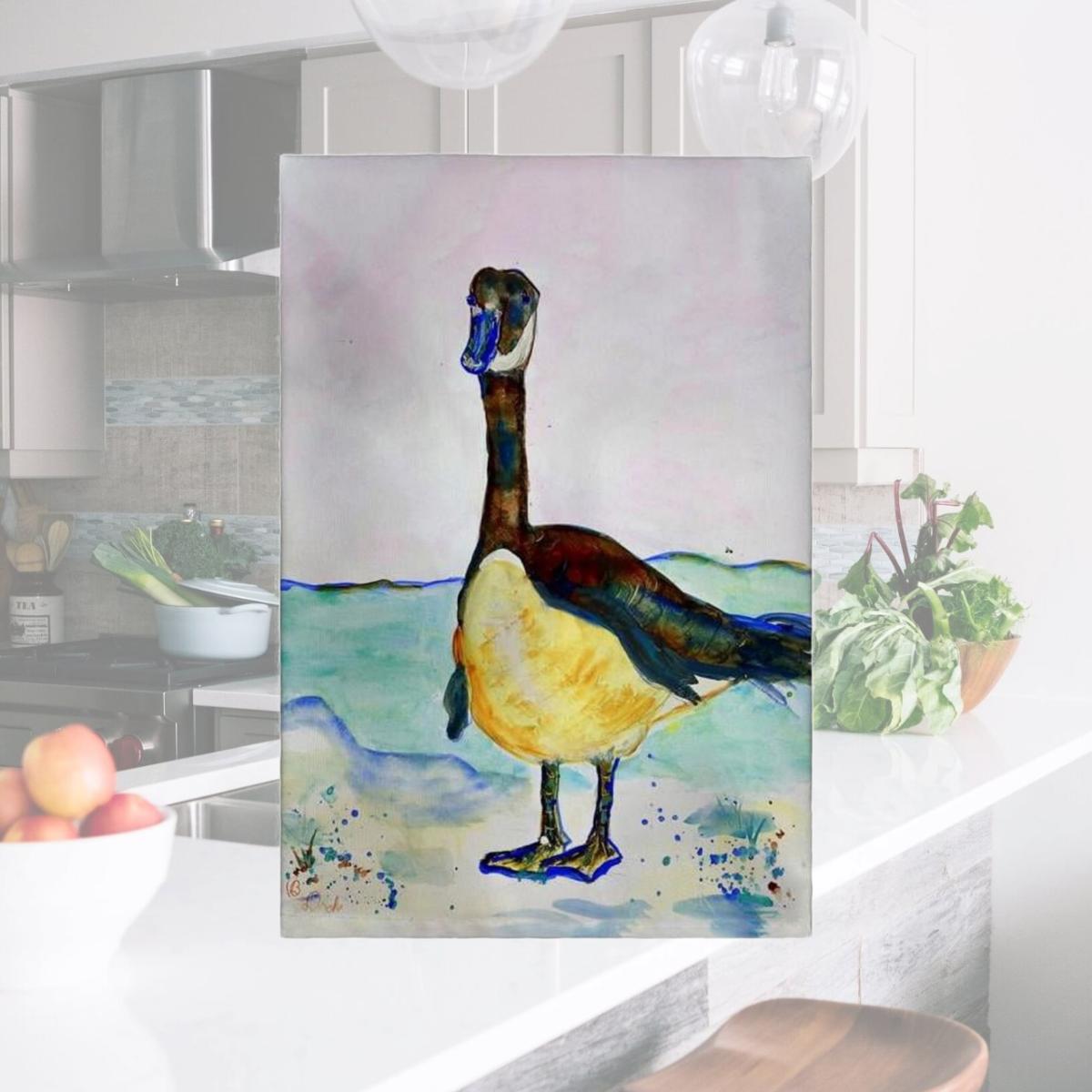 Picture of Betsydrake GT1163 20 x 20 in. Betsys Goose Guest Towel