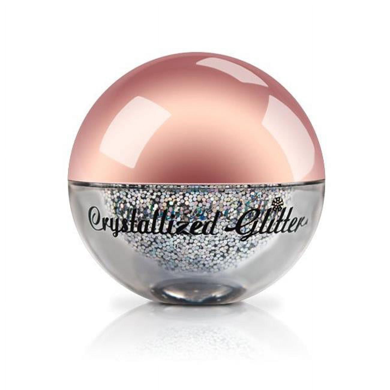 16512-fuzzyflamingo Cosmetics Eyeshadow Loose Crystallized Glitter, Fuzzy Flamingo