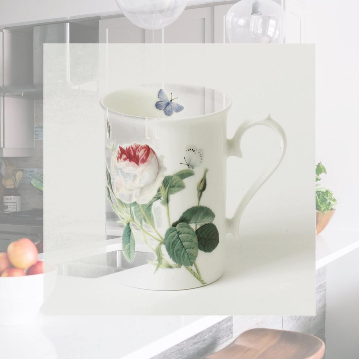 Picture of Roy Kirkham ER21103 75 mm Palace Garden Anne Mugs, Multi Color - Set of 6
