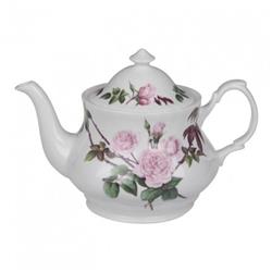 Er3175 130 Ml David Austin English Rose Large Teapot, Multi Color