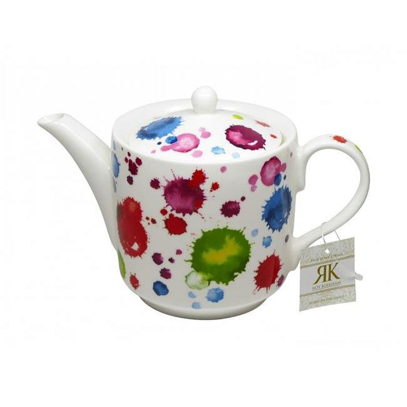 Er33140 130 Ml Splash Large Teapot, Multi Color